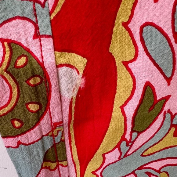 NEW Free People Retro Flare Printed Boho Pants, Size 4 - Picture 14 of 14